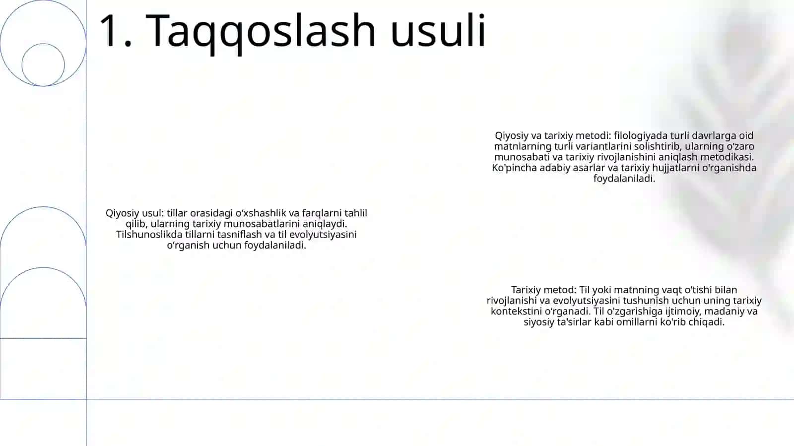 Qiyosiy Va Tarixiy Metod 2