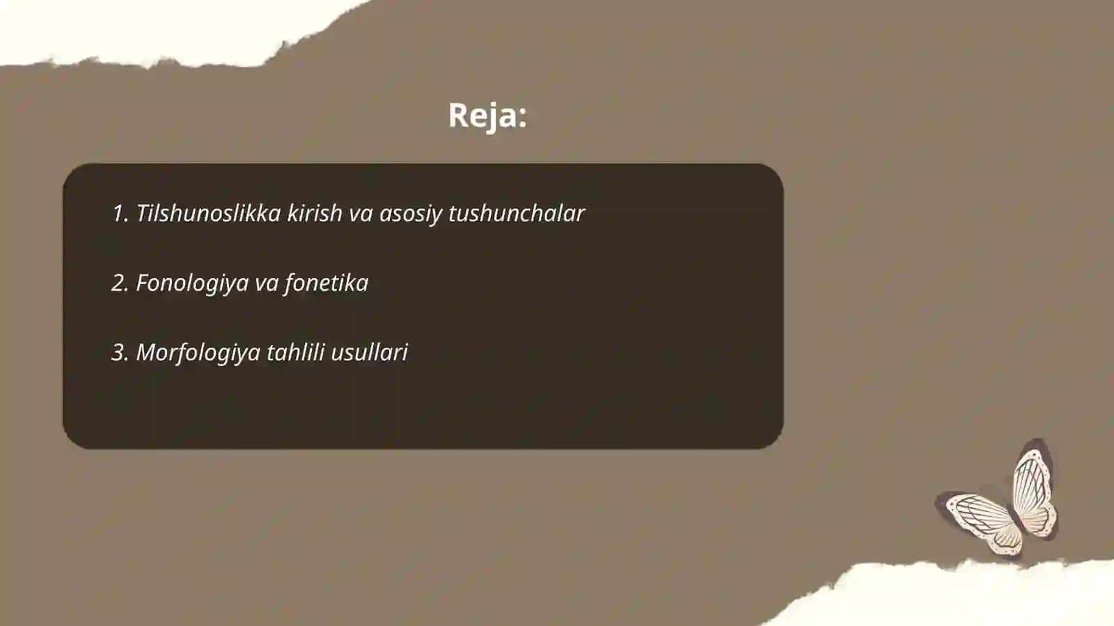 Tilshunoslik metodlari 2
