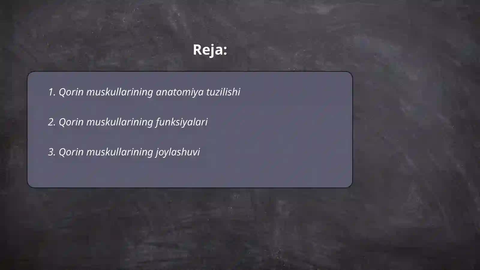 Kokrak qorin muskullari tuzilishi funkisiyasi 2