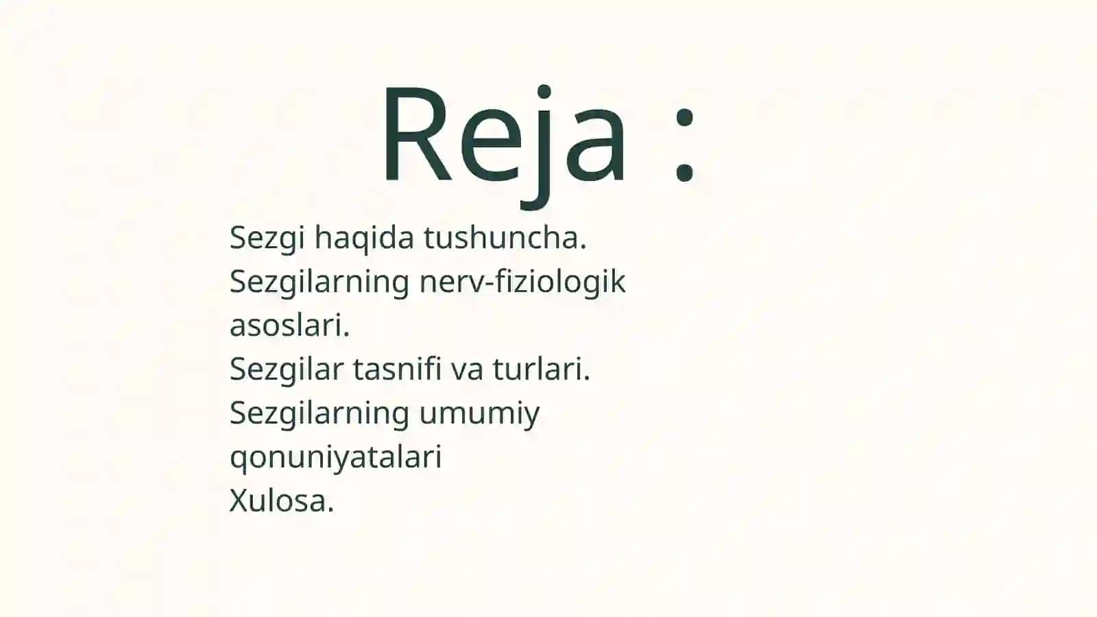 Sezgi va idrokning psihologik mohiyati,fiziologiyasi 2