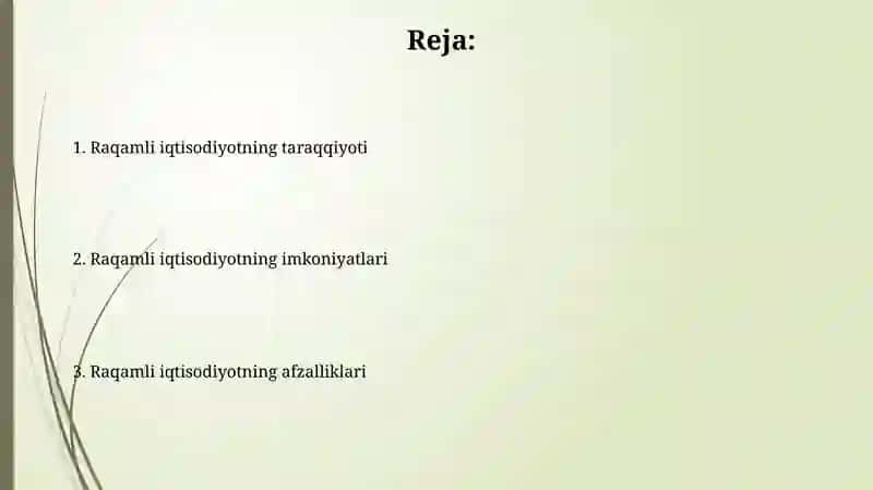 Raqamli iqtisodiyotning afzalliklari 2