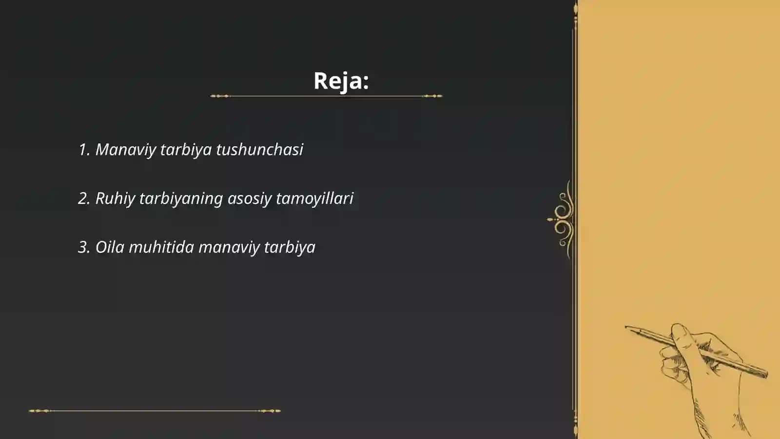 Manaviy ruhiy tarbiya meyorlarini shakllantirish masalalari 2