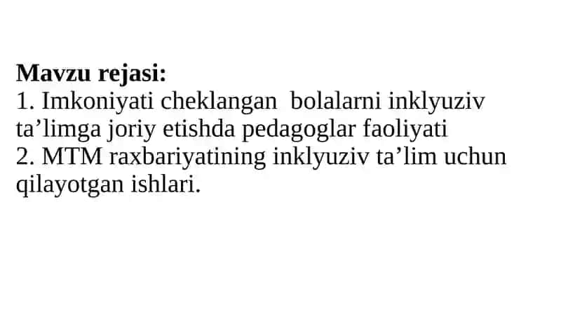 Inkluziv ta'limning huquqiy va psixologik asoslari 2