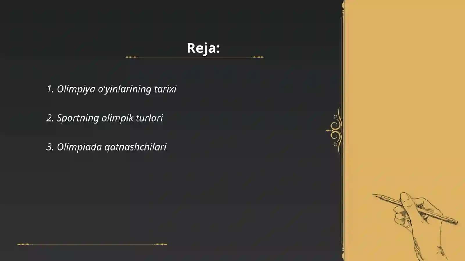 Olimpiya o'yinlarining tarixi 2