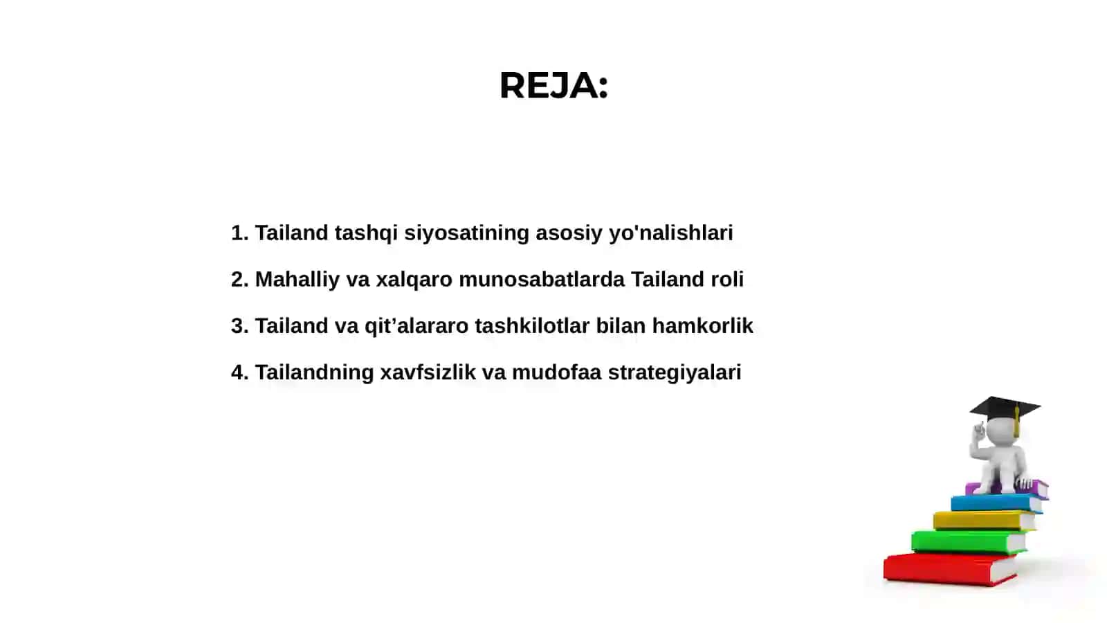 Tailand tashqi siyosati 2