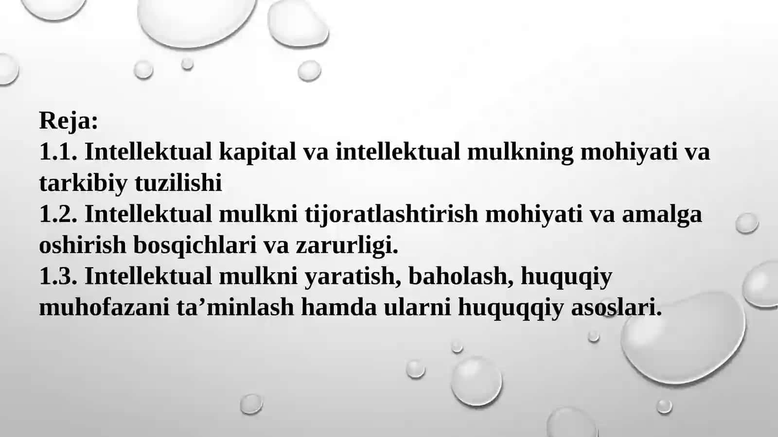 Intellektual kapital va bilimlar iqtisodiyoti 2