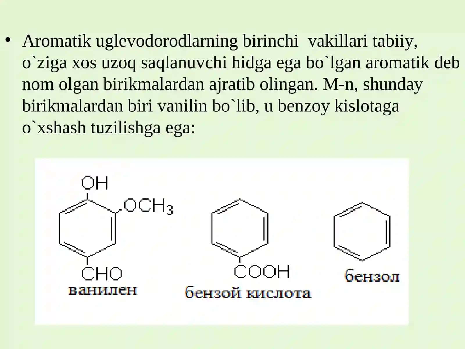Aromatik uglevodorodlar 2
