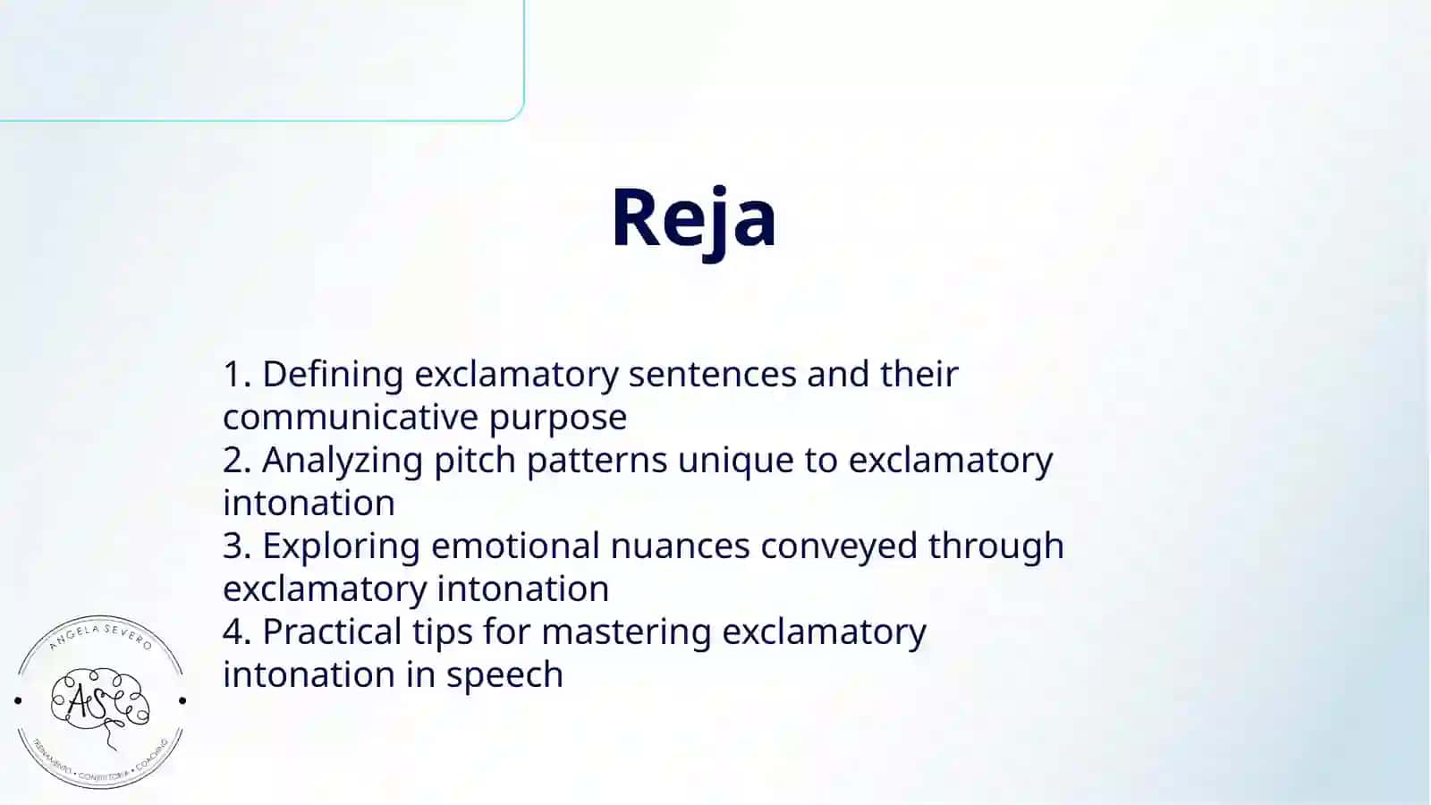 INTONATION OF EXCLAMATORY SENTENCES 2