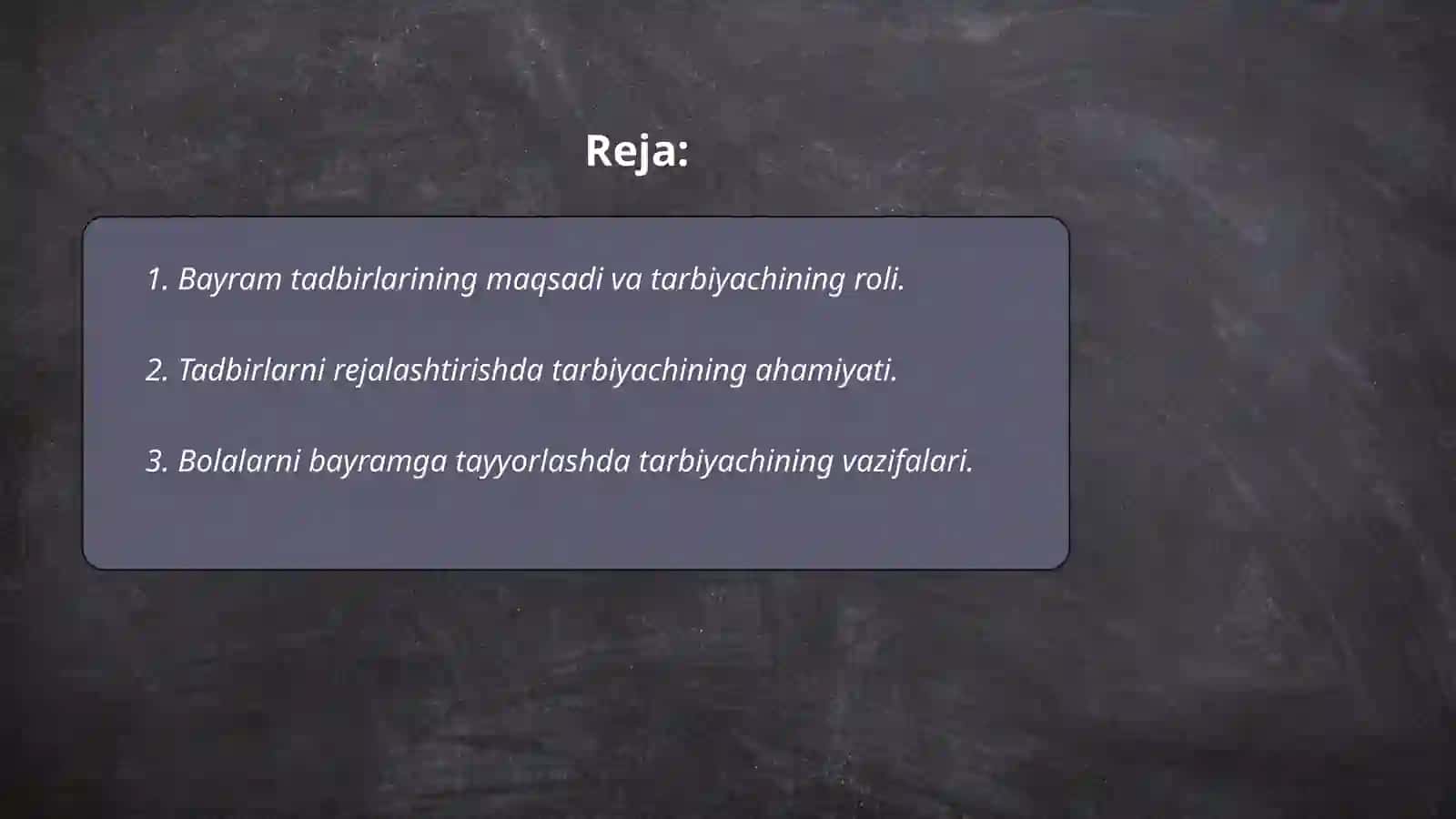 Bayram tadbirlarini oʻtkazishda tarbiyachining ahamiyati 2