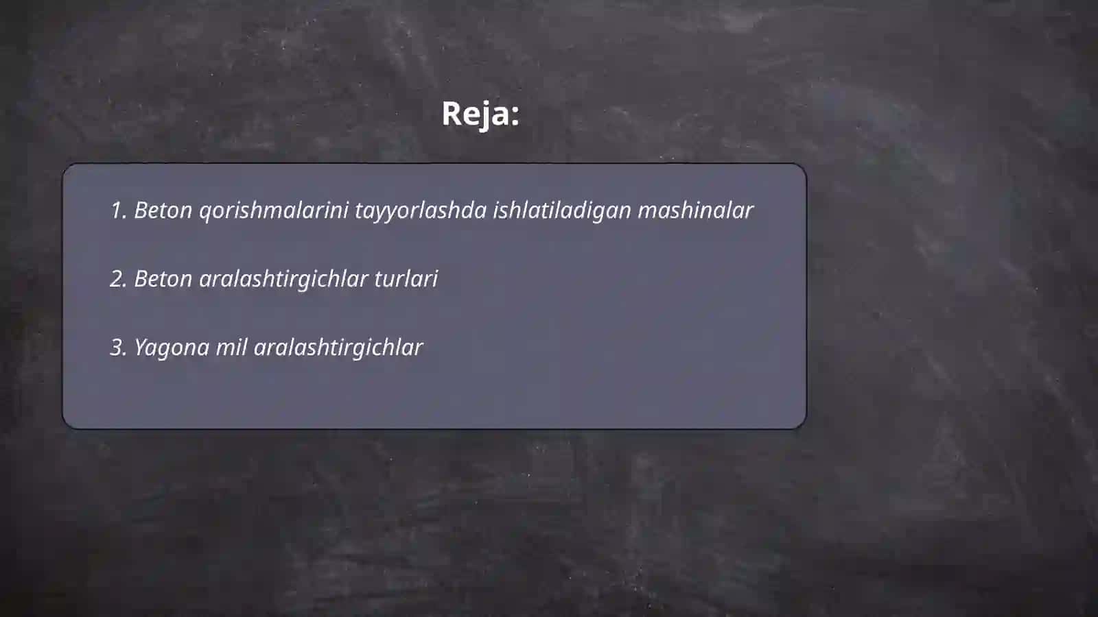 Beton qorishmalarini tayyorlash mashinalari va jihozlari 2