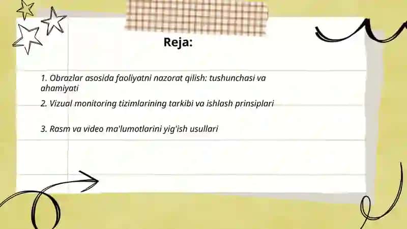 Obrazlar asosida faoliyatni nazorat qilish 2