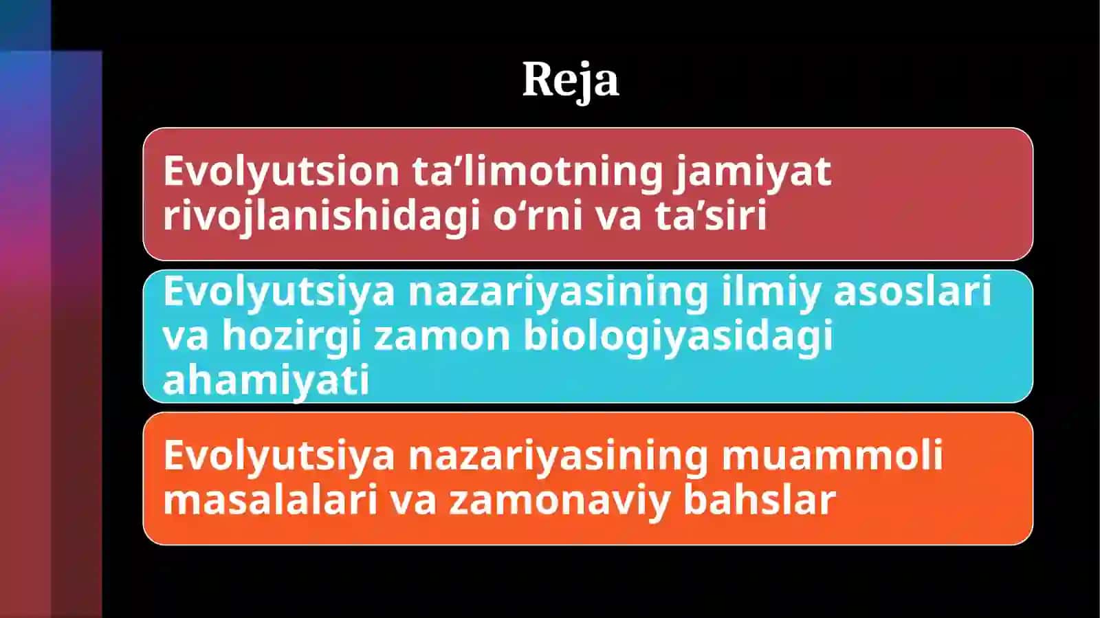 Evolyutsion ta’limot va jamiyat. Evolyutsiya nazariyasining muammoli masalalari 2