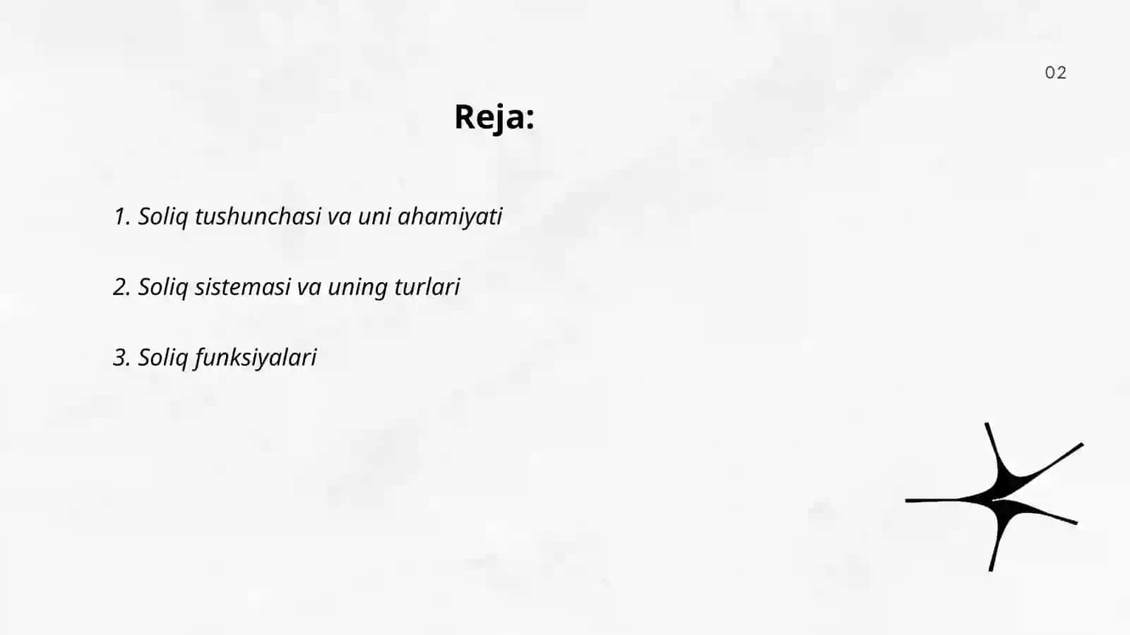 Soliq tamoillari va elementlari 2