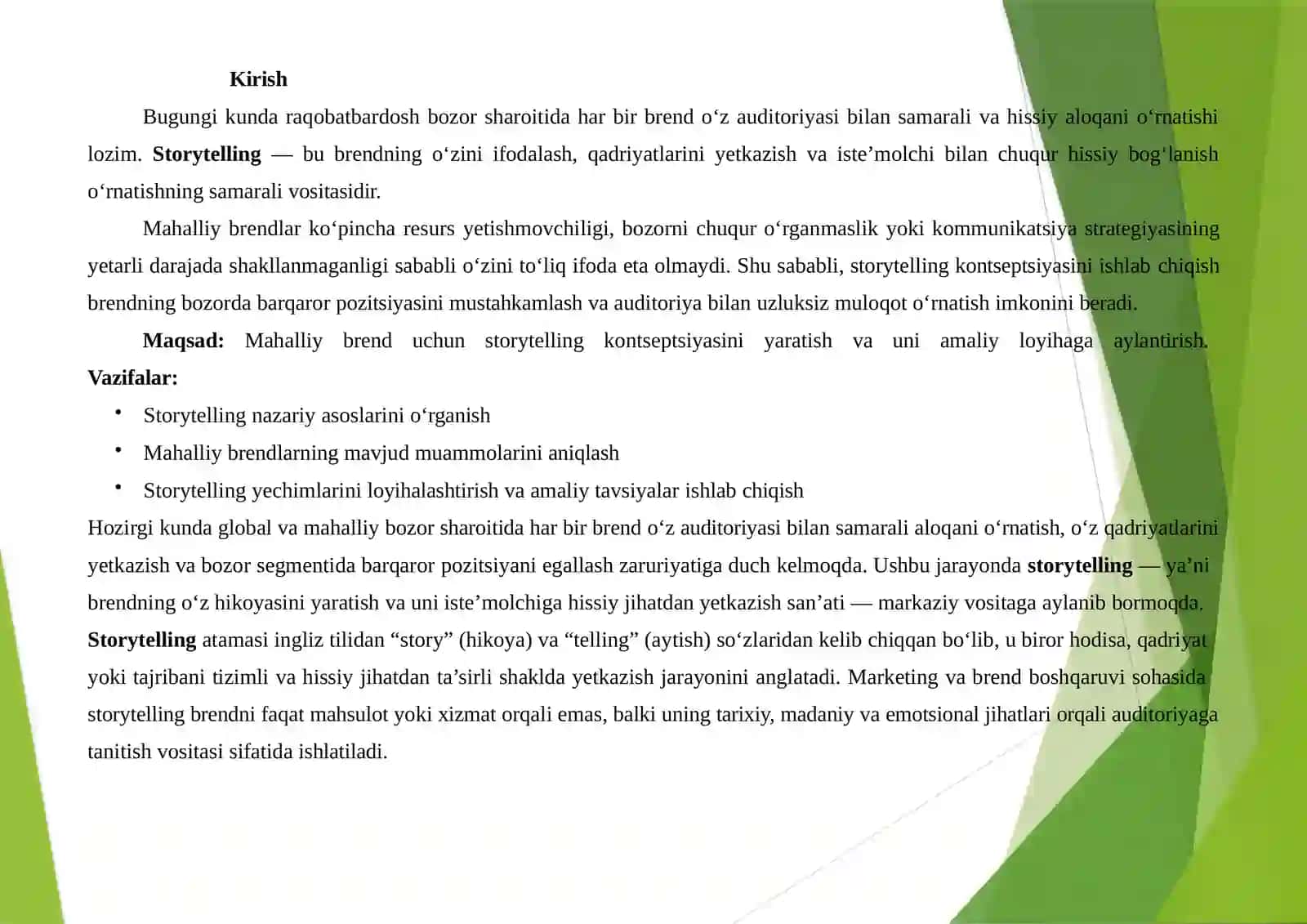 MAHALLIY BRENDUCHUN STORYTELLING KONTSEPSIYASI 2