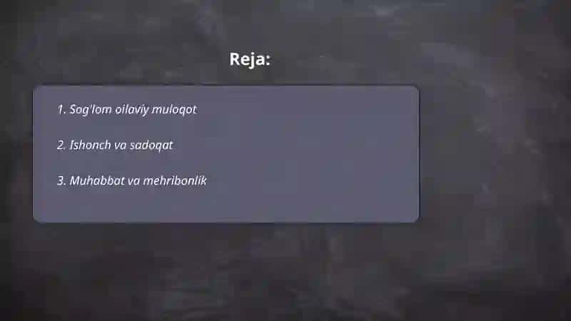 Baxtli oila 2