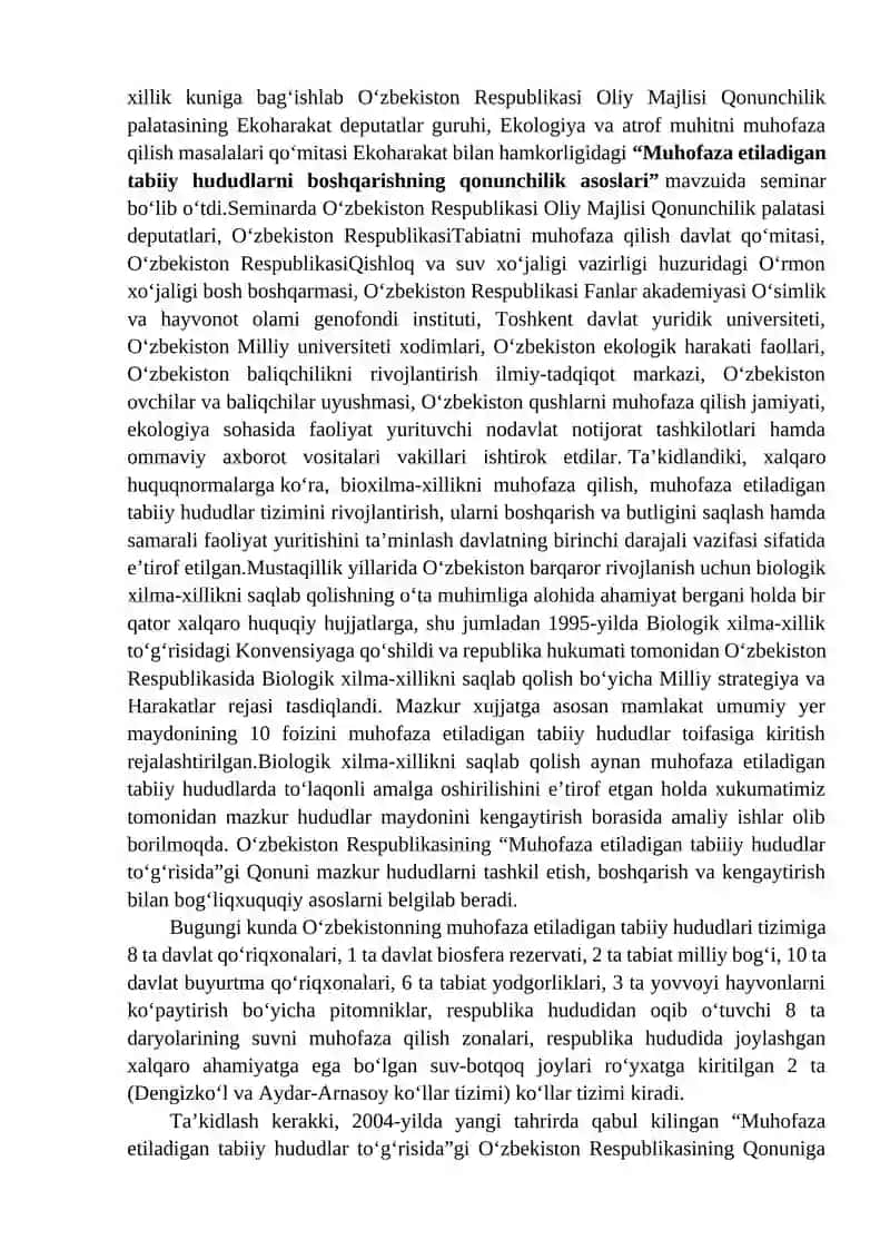 HUDUDLAR TARAQQIYOTINING EKOLOGIK JIHATLARI VA TABIATDAN FOYDALANISHNING MINTAQAVIY MUAMMOLARI 2
