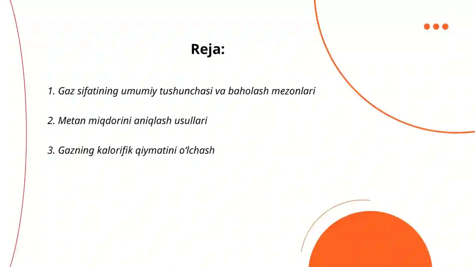 Gaz sifati va xossalari 2