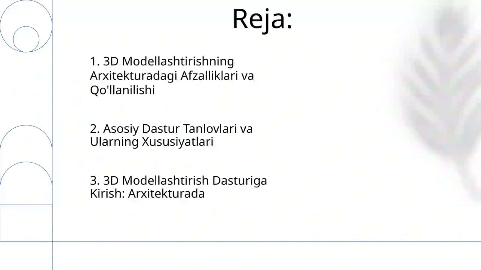 Arxitekturada 3D Modellashtirish Dasturlari 2