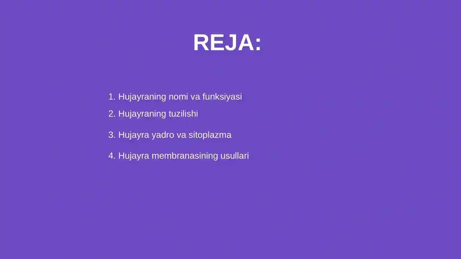 Hujayranig òrganish usullari 2