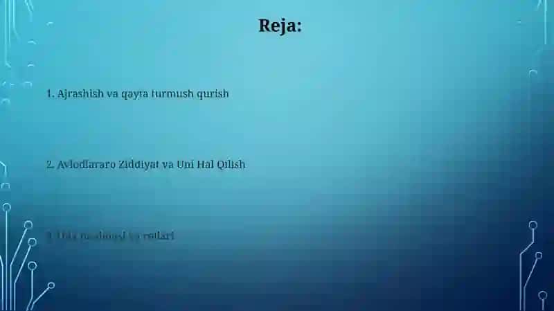 Diniy taʼlimotlarda oila masalalari 2
