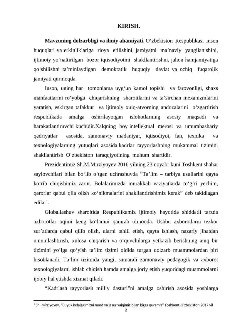 Adabiyot darslarida oʻyin texnologiyalarini qoʻllash metodikasi va ahamiyati 2