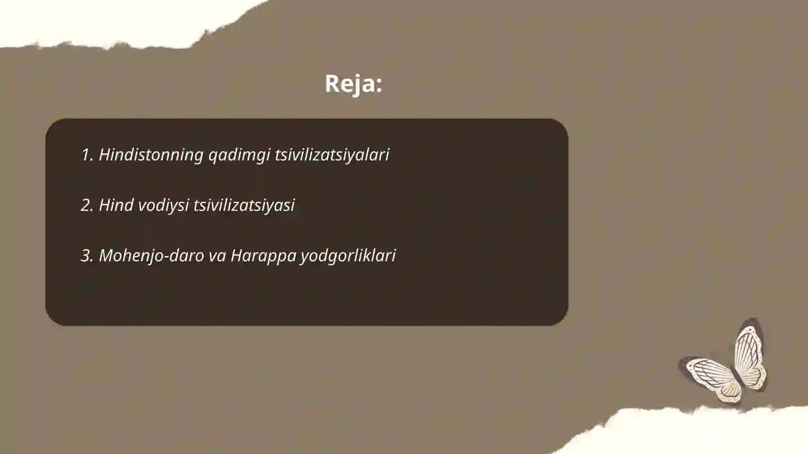 Hindiston sivilizatsiyasi 2