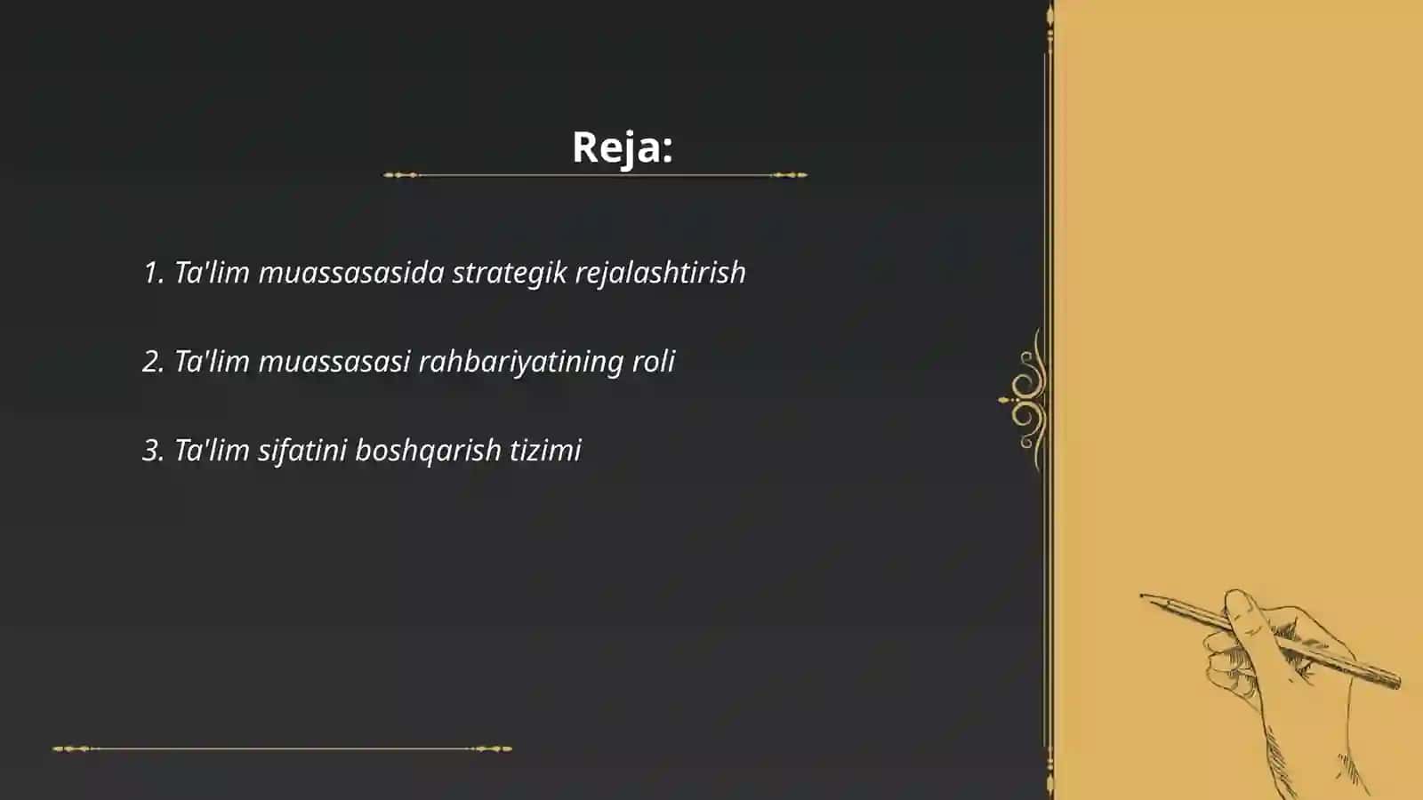 Ta'lim muassasasi menejmenti 2