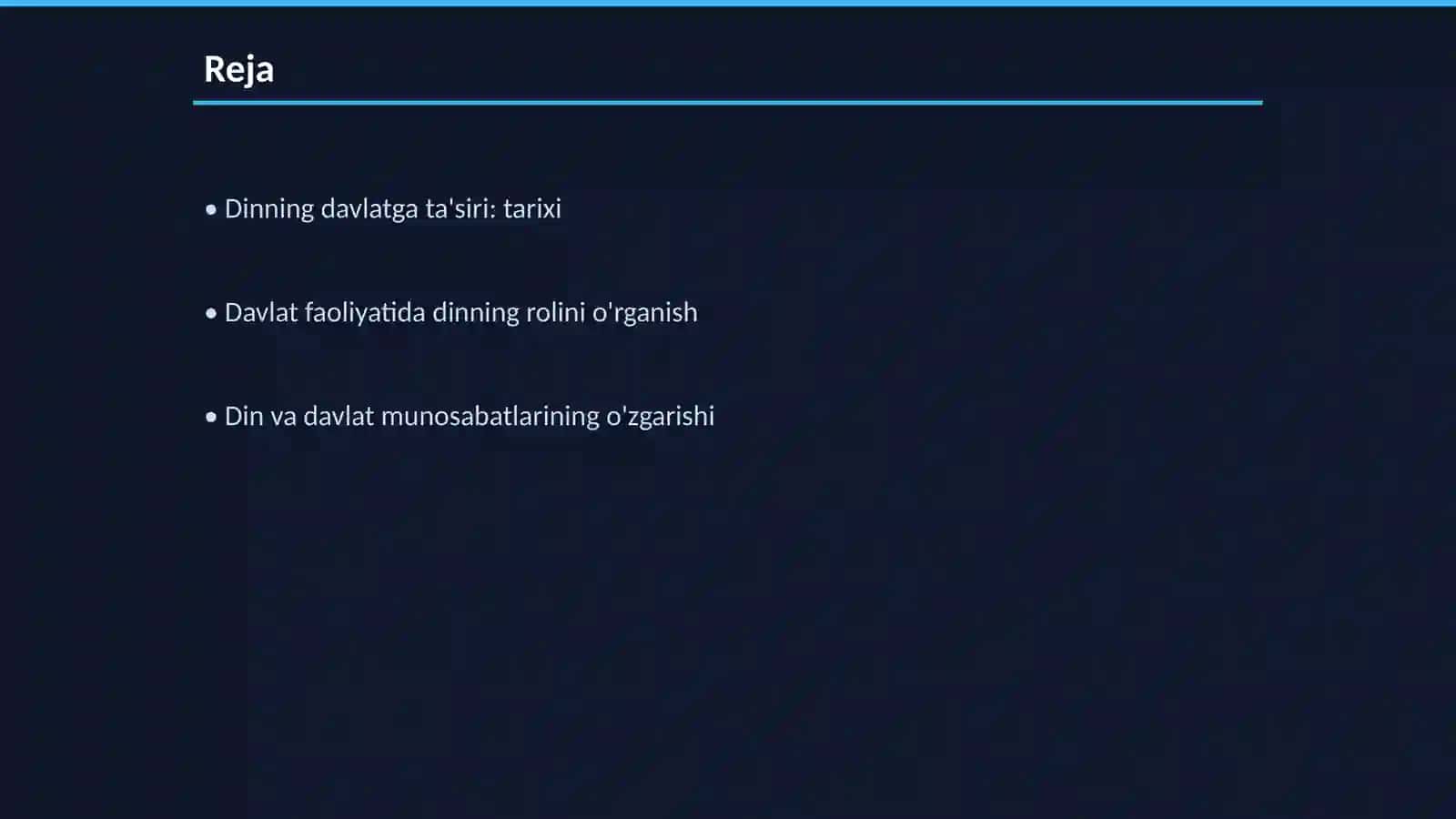 davlat va din munosabatlarini tarixiy evolutsiyasi 2