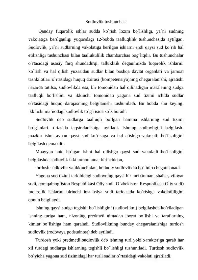 FUQAROLIK ISHLARINING SUDLOVI 2