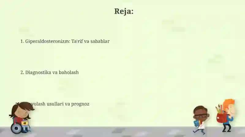 Giperaldosteronizm kasalligi 2