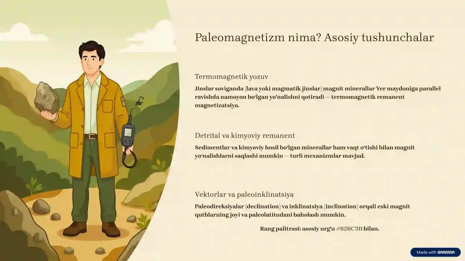Paleomagnetizm O'tmishdagi Yer magnetizmi sirlarini ochish 2
