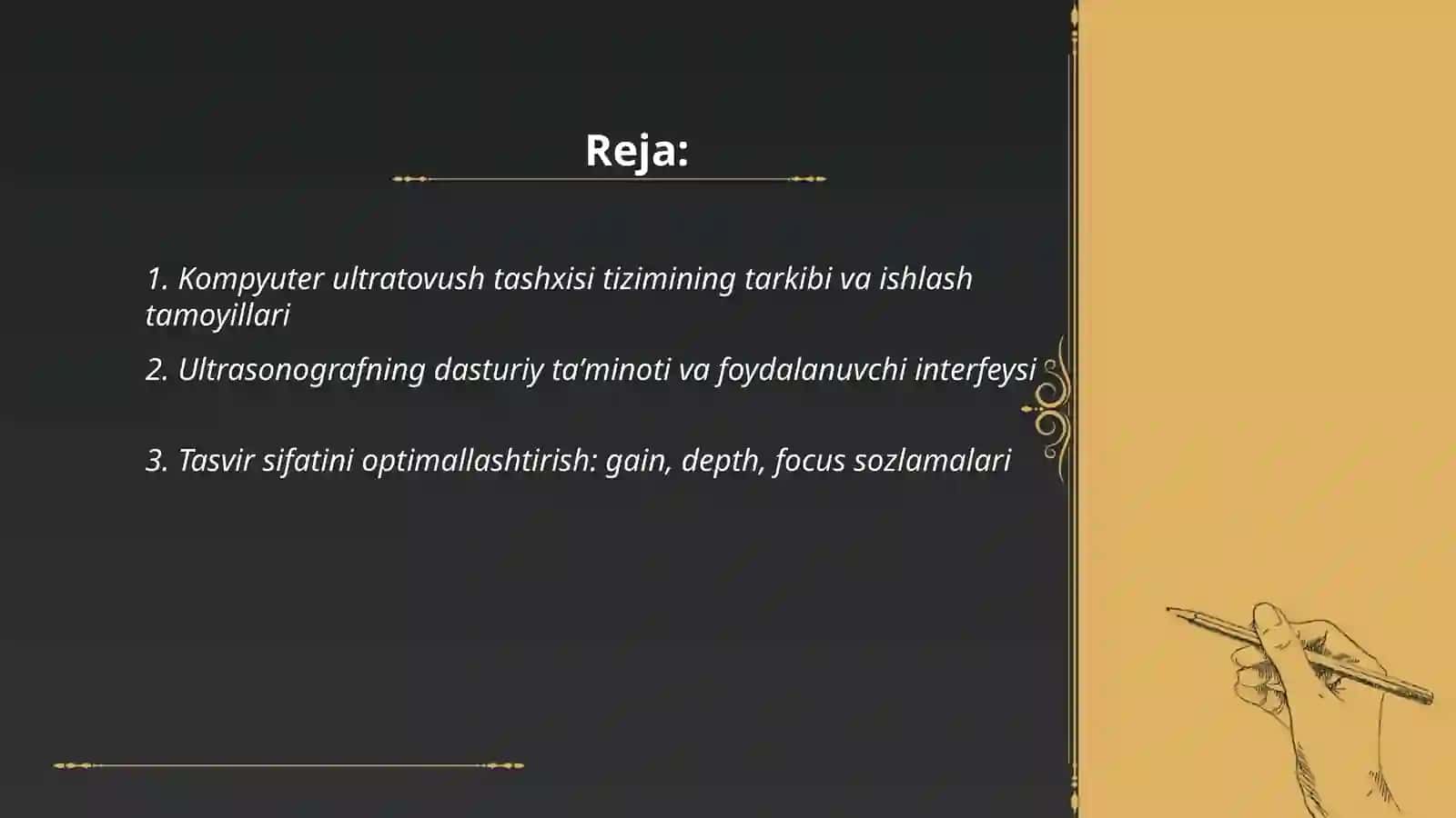 Kompyuter ultratovush tashxisi tizimidan foydalanish 2