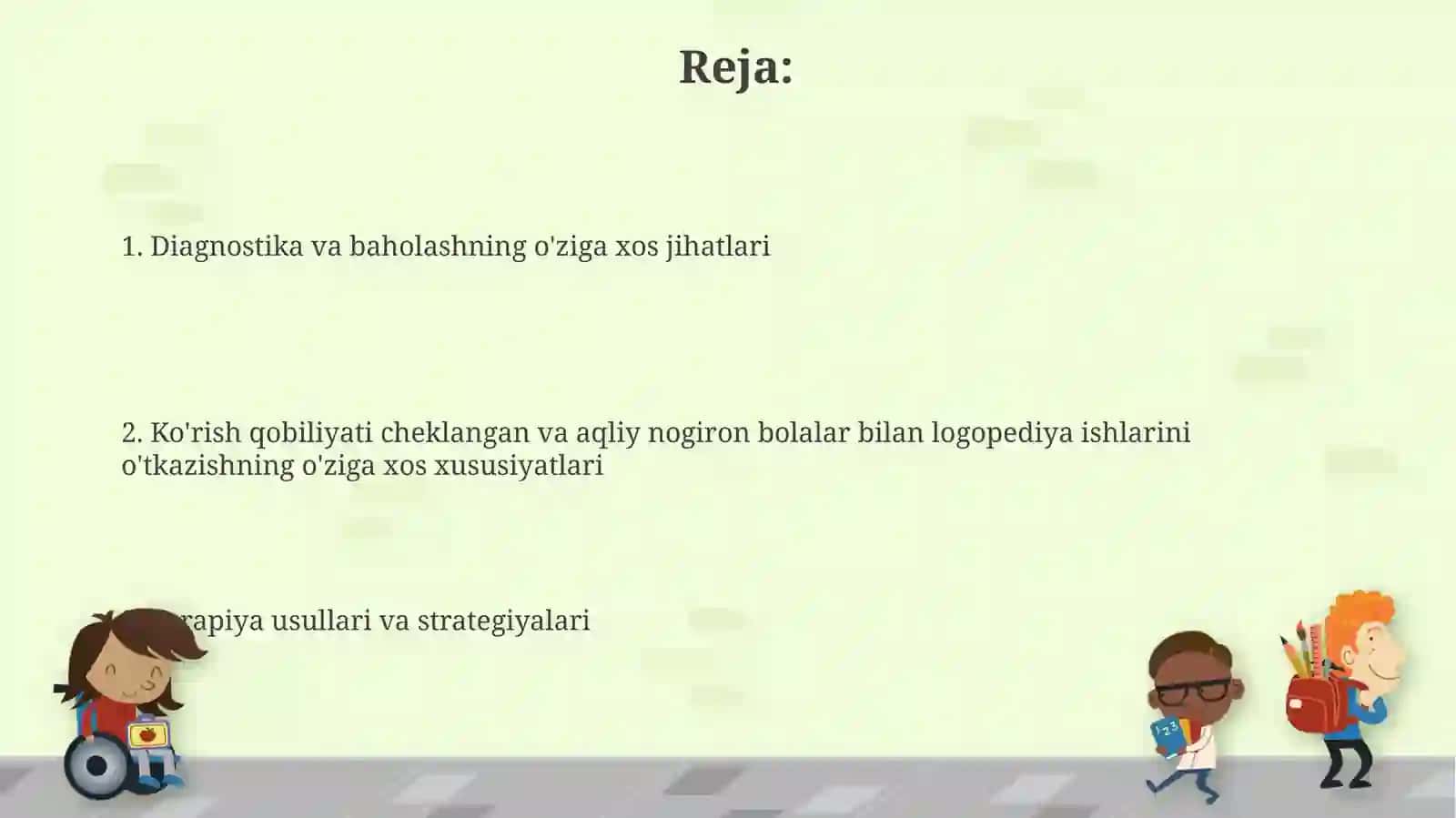 Logopediya ishlari 2