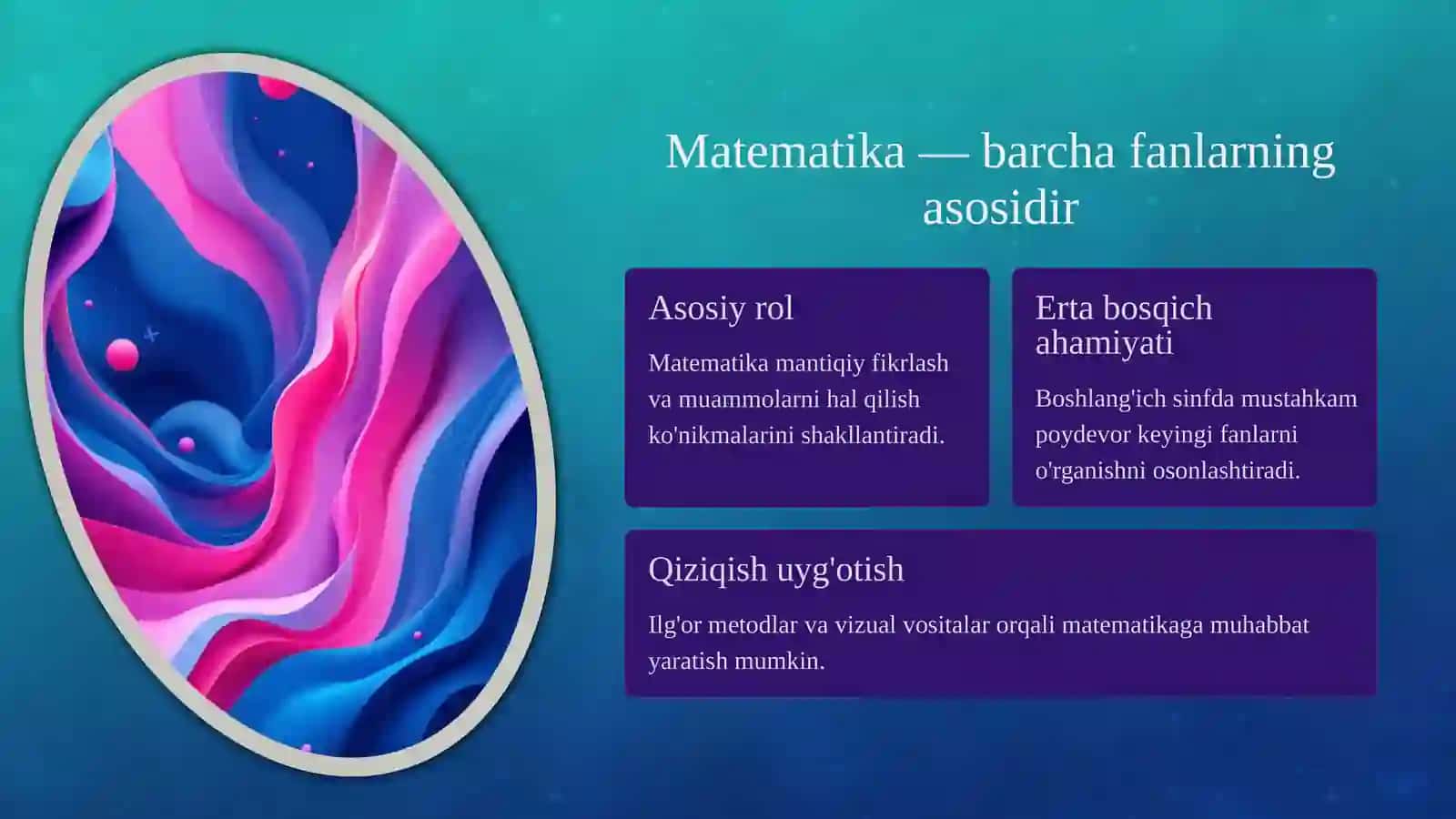 Boshlang'ich sinflarda matematika: O'rgatish usullari va ta'limiy topshiriqlar 2