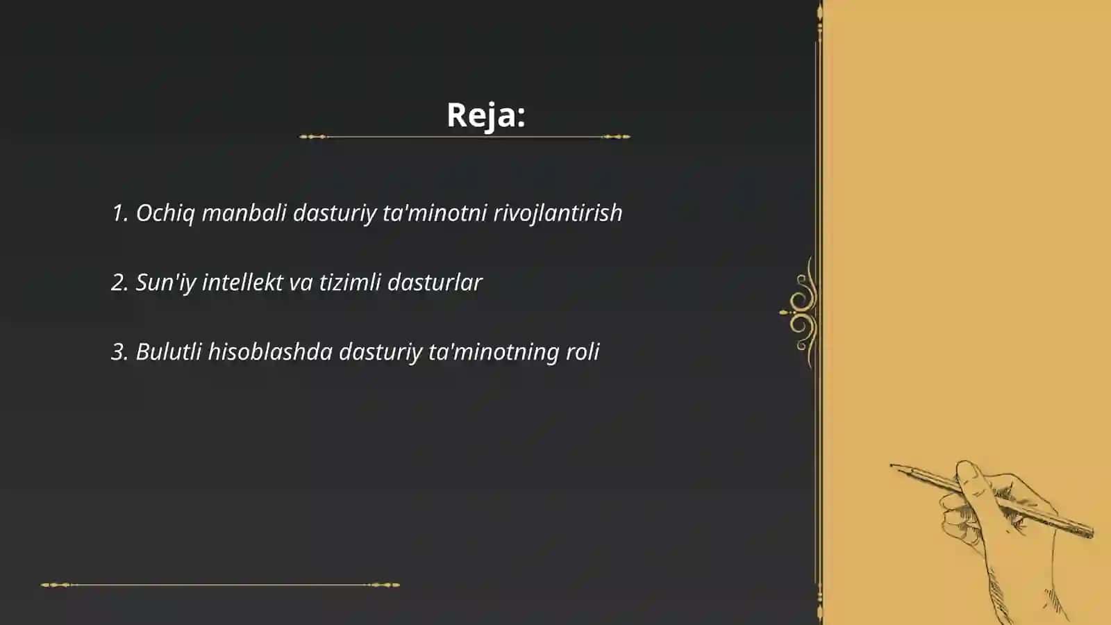 Tizimli va amaliy dasturiy taʼminotining rivojlanish tendensiyalari 2
