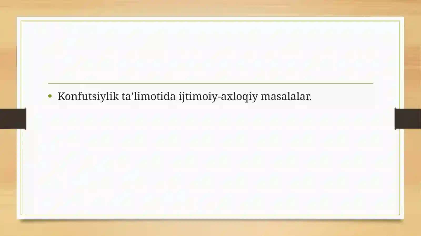 Konfutsiylik ta’limotida ijtimoiy-axloqiy masalalar 2