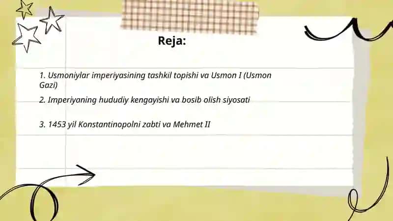 Usmoniylar imperiyasi 2