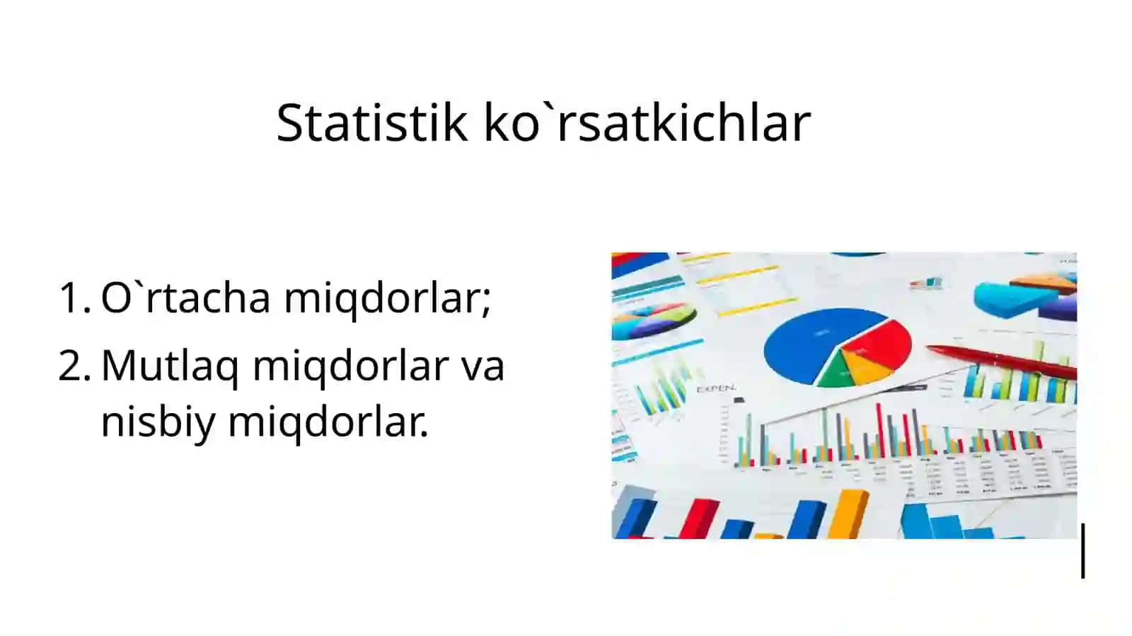 Mutloq va nisbiy miqdorlar 2