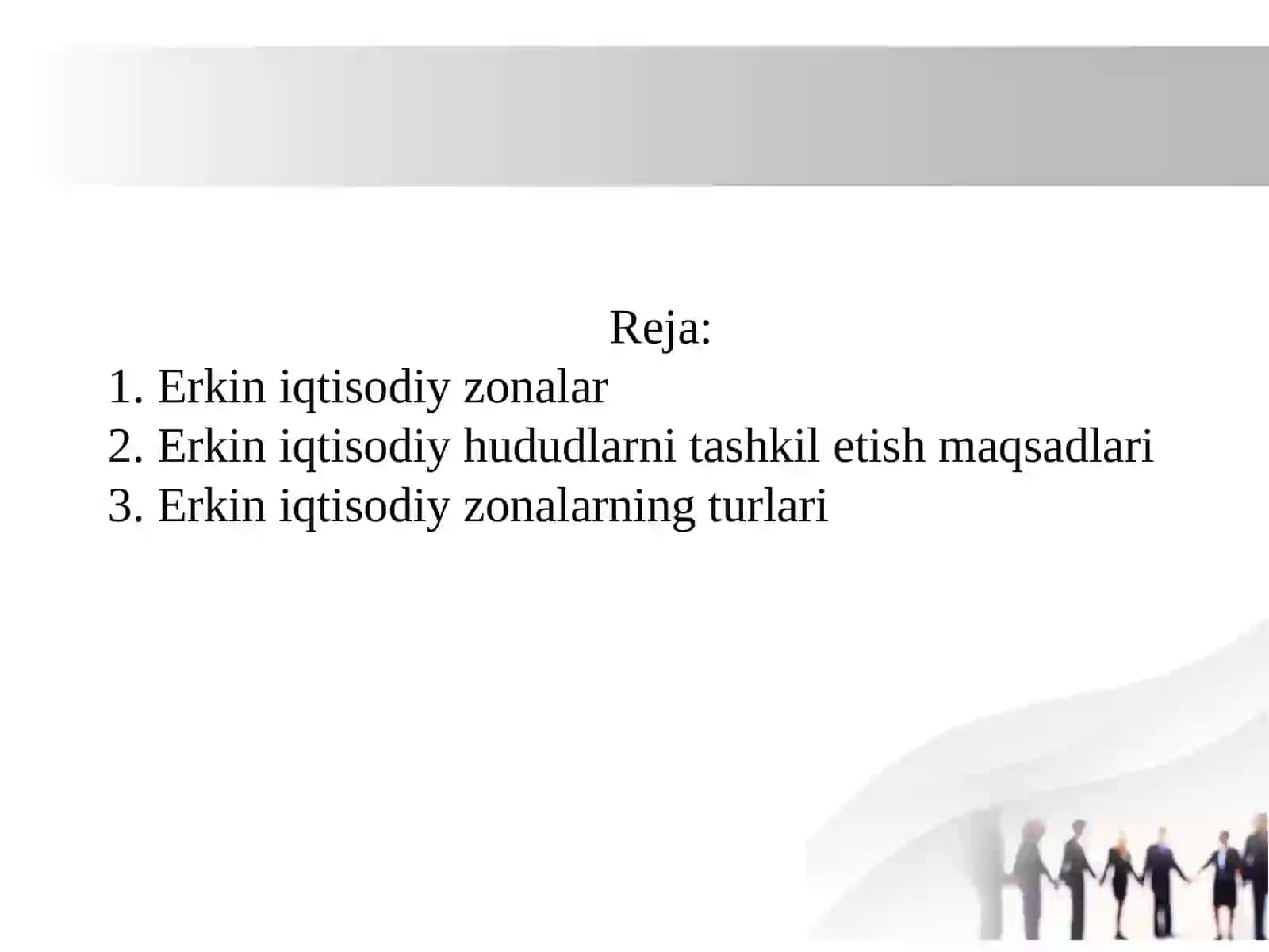 Erkin iqtisodiy zonalar 2