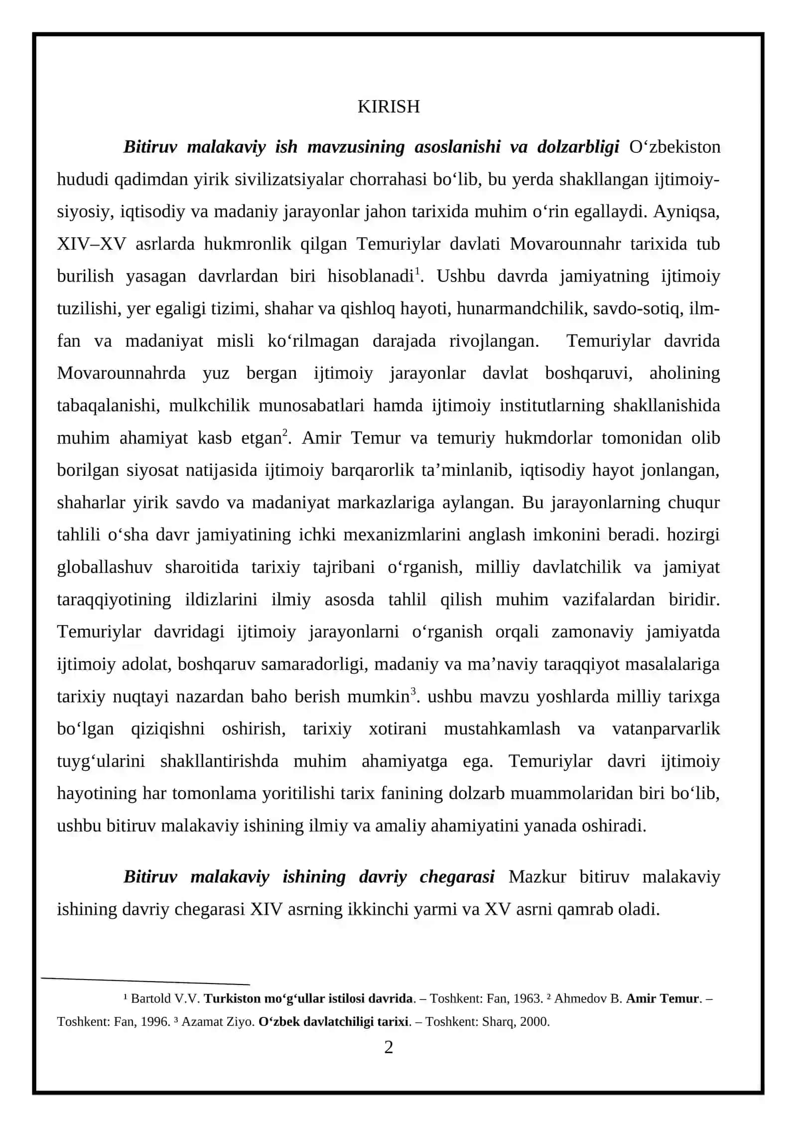 TEMURIYLAR DAVRIDA MOVAROUNNAHRDA IJTIMOIY-SIYOSIY JARAYONLAR 2