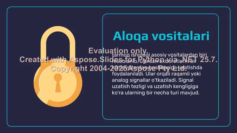 Aloqa vositalari 2