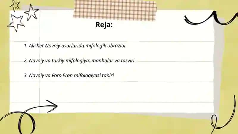 Alisher Navoiy ijodi va mif 2