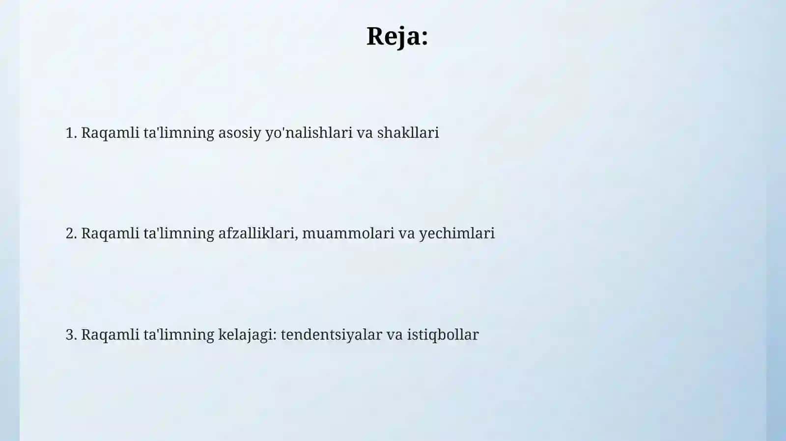 Raqamli ta'limning mohiyati va ahamiyati 2
