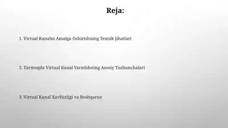 Virtual Kanal Yaratish 2