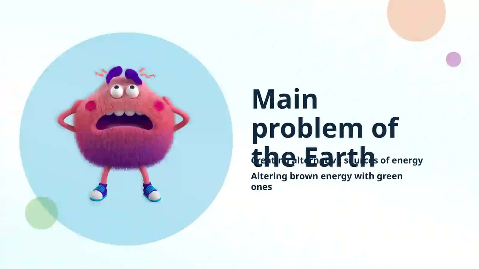 Main problem of the Earth 2