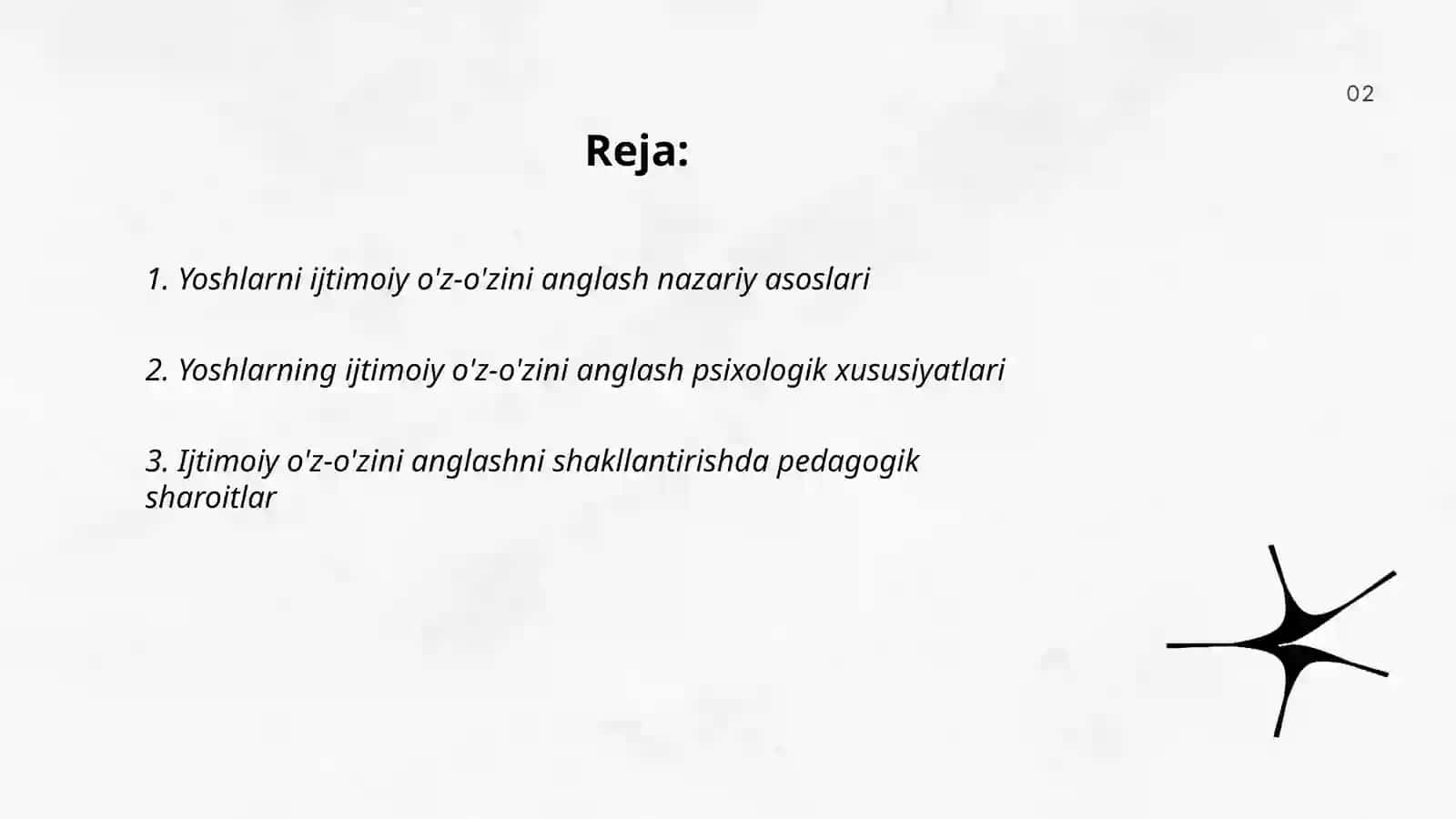 Yoshlarni ijtimoiy o’z-o’zini anglashga tayyorlikni shakllantirish 2