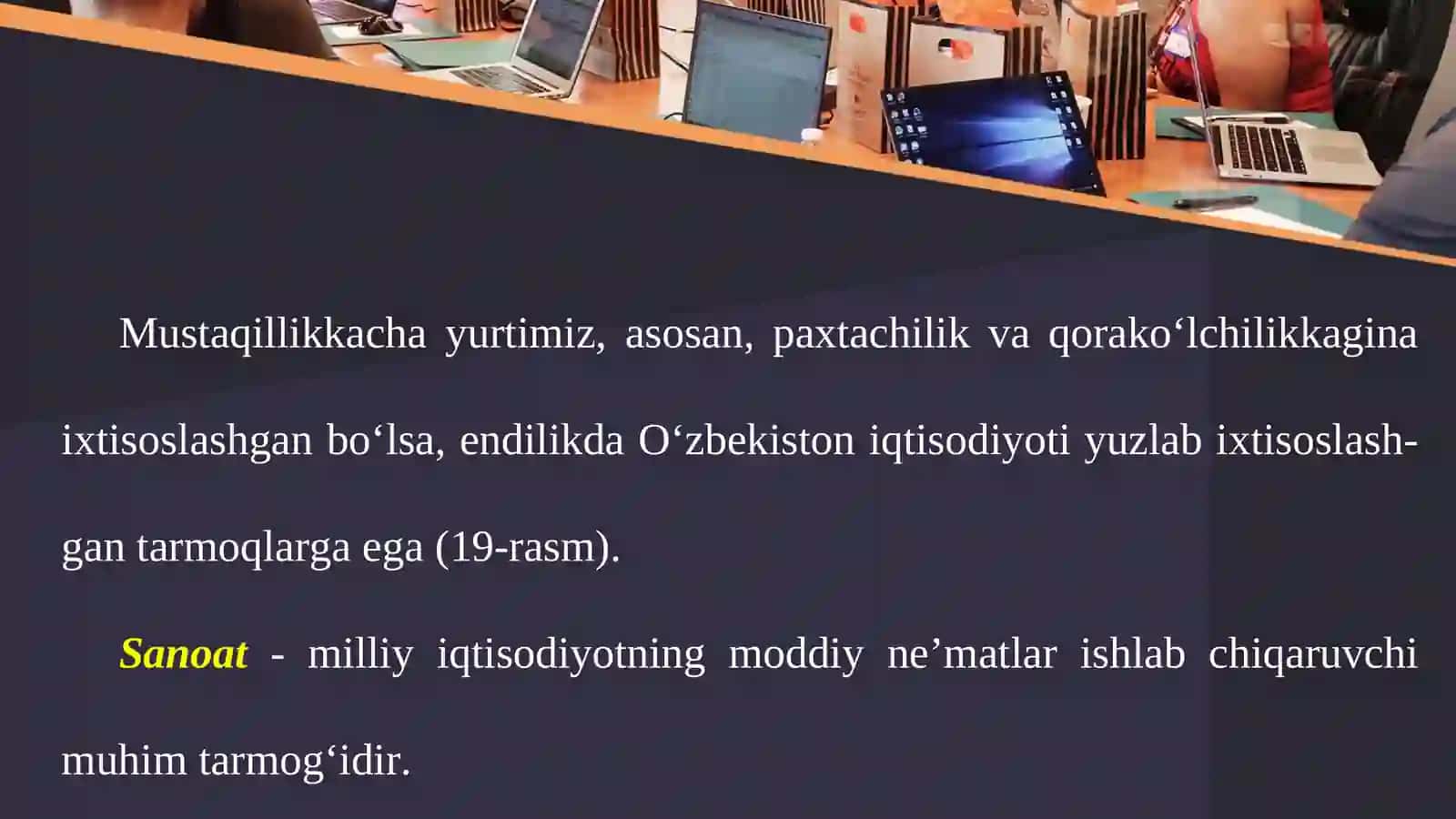Iqtisodiyot va sanoat 2