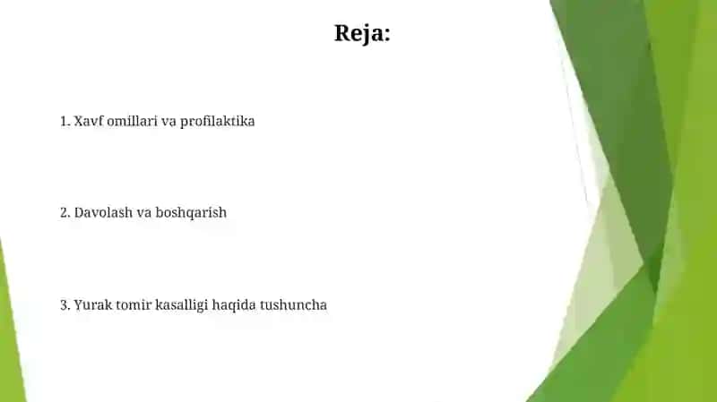 Yurak ishemik kasalliklari 2