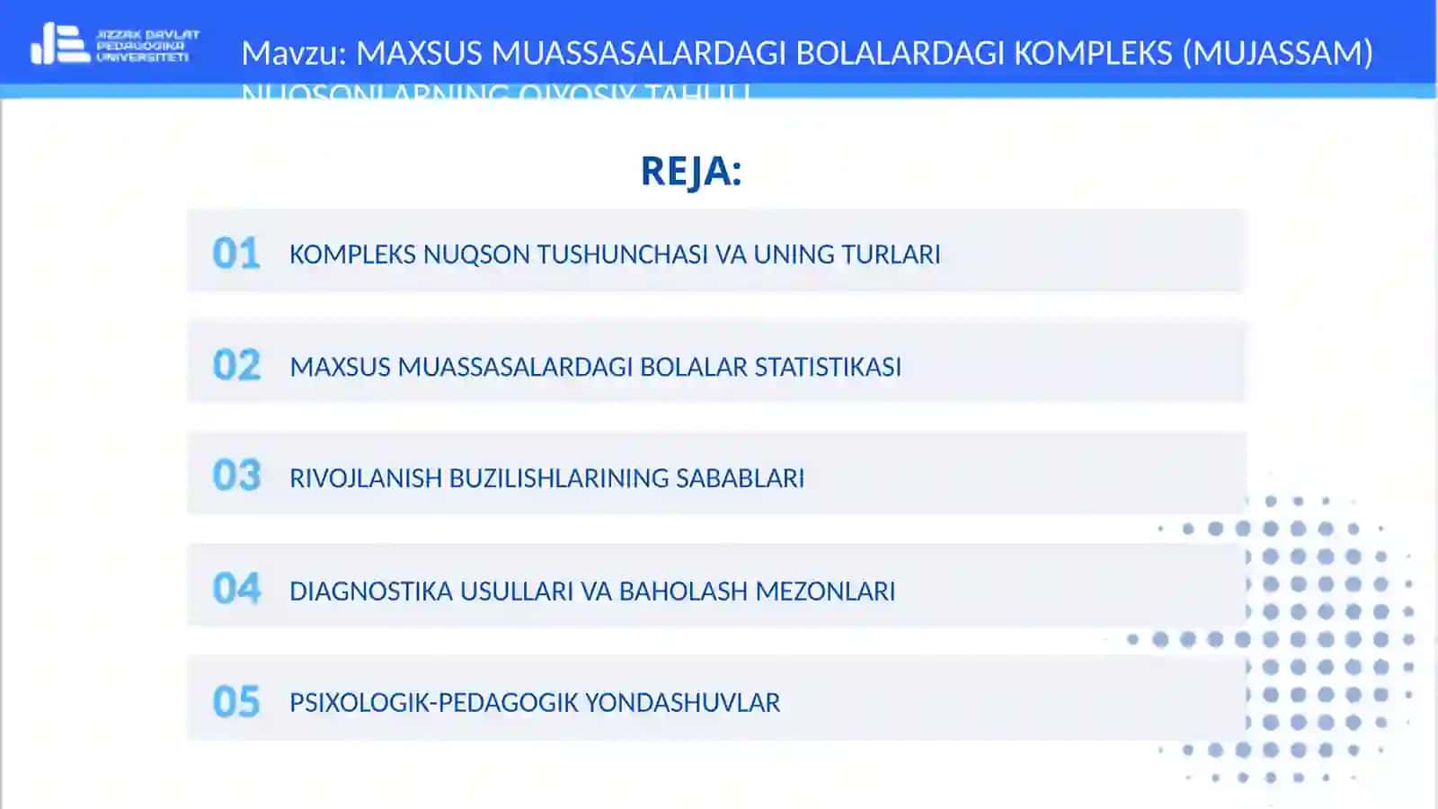 MAXSUS MUASSASALARDAGI BOLALARDAGI KOMPLEKS (MUJASSAM) NUQSONLARNING QIYOSIY TAHLILI 2