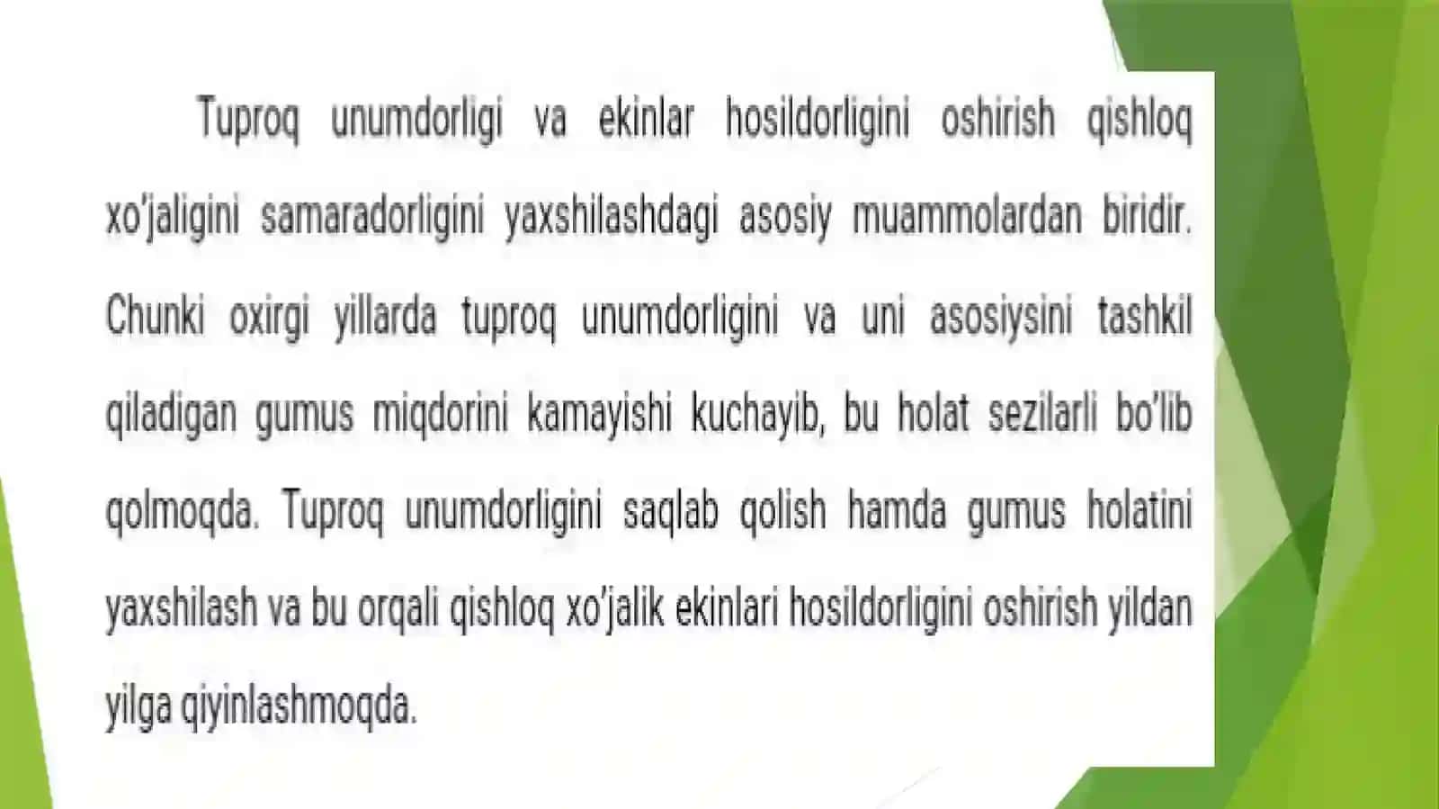 Biologiya agrokimyo va agrotuproqshunoslik Agrokimyo fani Tuproqning buferligi 2
